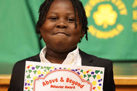 Hillcrest Elementary celebrated excellence and achievement at its annual  Honors Day program held today in the Dublin High School Auditorium.  Students in grades 1-4 were celebrated for excellent behavior, improvement  in subject