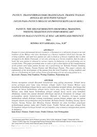Teks narasi mencakup semua jenis tulisan atau lisan yang mengandung unsur a. Pdf Pantun The Transformation From Oral Tradition Writing Tradition Into Performing Art Study On Malay Pantuns At Riau Archipelago Province