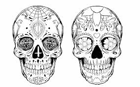 Black And White Candy Skull Tattoos Sugar Skull Tattoo Design By Alxpalm Deviantart Com On Deviantart Sugar Skull Tattoos Candy Skull Tattoo Candy Skull Tattoo For Men