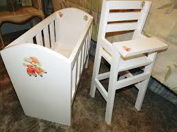Olivia S Doll Crib And High Chair Sets Ana White
