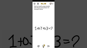We did not find results for: Brain Out Level 46 Buat Persamaan Ini Menjadi Benar Youtube