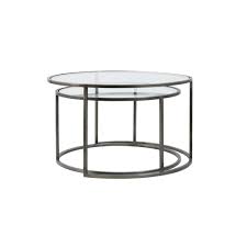 Here are some things you may want to think about when choosing the perfect coffee table set to complement your special decor and elicit the most favorable comments. Vintage Tin Nested Coffee Table With Glass Top Duarte 75x44cm Clanbay