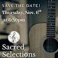 Sacred Selections @ Patterson Library event image