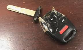 It should fit into a small channel in the center. Having Issues With Your Honda Keys Dependable Lock Service