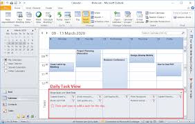 Taking Outlook To Task Learning