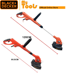 Mesin potong rumput gendong 2 tak in action, yang banyak membantu memangkas rumput atau semak yang terlalu lebat di. Black Decker Gl5530 Grass String Trimmer Mesin Rumput C W Cm100 City Mower