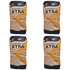 4 Bags Of Granfix Maxigrout Xtra Wall Floor Grout 9