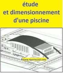 Projet De Fin D Etude Etude Et Dimensionnement D Une Piscine Semi Olympique Construction Piscine Piscine Genie Civil