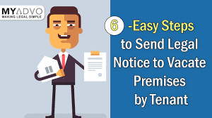 Depending upon the situations under which the landlord is asking the tenant to leave the property, the only body of the letter can be changed, the rest are purely format oriented. How To Send A Legal Notice To Tenant To Vacate Premises