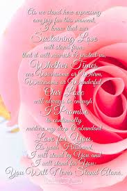 20 Romantic Wedding Vows For Her Marriage Promises To Wife Strangers have asked her if she was pregnant and she ended up quitting her job. 20 romantic wedding vows for her