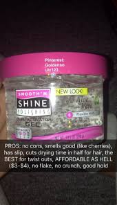smooth 'n shine olive & tea tree instant edge smoothing pomade 2oz control gel. Natural Hair Product Gel Natural Hair Care Tips Natural Hair Styles Curly Hair Tips