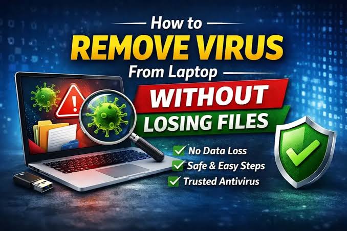 How to Remove Virus from Laptop Without Losing Files