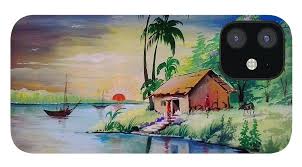 Compare prices on popular products in wall decor. Sunset Time Poster Colour Painting Iphone 12 Mini Case For Sale By Sanjay Wagh