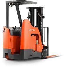 An open dock requires sufficient maneuvering space. Stand Up Rider Forklift Electric Riding Forklift Toyota Forklifts