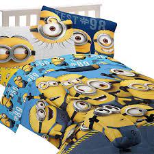 Kids Cute Minion Bedroom Decor From Despicable Me Movie Minion Bedroom Decor Full Size Comforter Sets Minion Bedroom