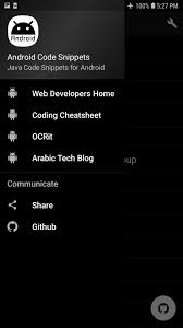 Java Code Snippets For Android Apk Download