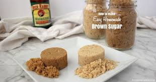 How To Make Homemade Brown Sugar Kitchen Cents Brown Sugar Baking Ingredients Baking Substitutes