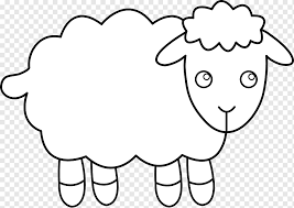 Dunia sekolah gambar hitam putih drawing haiwan sumber : Black Sheep Goat Sheep S Love Angle White Png Pngwing