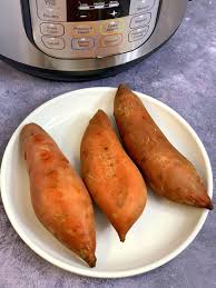Test the sweet potatoes for doneness by piercing one chunk with the tines of a fork. Instant Pot Sweet Potatoes Recipe Indian Veggie Delight