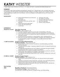 Serving as the first point of contact for customers seeking technical assistance over the phone or email. Help Desk Technician Resume Cnbam