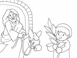 Download these printable coloring pages for adults. Palm Sunday Coloring Page Drawing Free Image Download