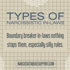 You may end up confiding in her with some of your marriage troubles, thinking you'll get a sympathetic ear. What To Do If You Have Narcissistic Mother Or Father In Law Narcissist Abuse Support