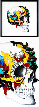 Sn Half Full Skull Profile Eden Fine Art Gallery Fine Art Gallery Art Art Gallery