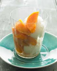 Persimmon Compote Recipe Martha Stewart Living The Quickest Way To A Fall Sundae Compote Recipe Persimmon Recipes Spiced Fruit