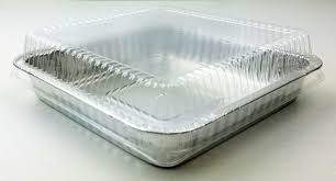 Handi Foil Square Disposable Aluminum Foil Cake Pan W Clear Dome Lid Ref 308 Wdl Pack Of 50 Sets Read More At Cake Pans Food Containers Aluminum Foil