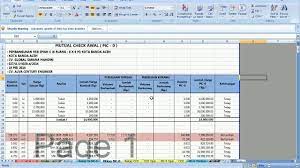 Silakan download contoh rab dan. Tutorial Cara Membuat Mutual Check Awal Mc 0 Proyek Konstruksi Youtube