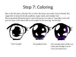 Anime eyes reflections and pupils line drawing. Basic Anime Eyes Tutorial Using Photoshop By Shinigamisan