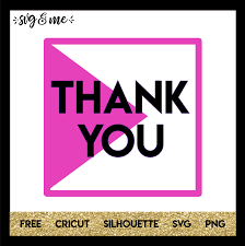 Thank You Geo Svg Me