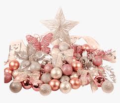 What to do with a pink christmas tree? Pink And Silver Christmas Tree Decorations Hd Png Download Transparent Png Image Pngitem