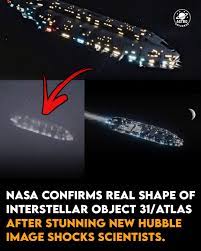 Universe just showed us something we never expected. NASA has finally confirmed the real shape of the mysterious interstellar object 3I/ATLAS, and the new Hubble images have left scientists speechless. Unlike the