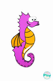 Learn how to draw a seahorse, with this easy step by step. Colorful Seahorse Craft For Preschool Kids The Inspiration Edit