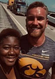 Sgt. Ludwig showed off his "athletic abilities" Saturday at the Iowa Cubs  game to help Farm Bureau bring awareness about distracted driving. (Trust  us- you'll want to watch the video all the