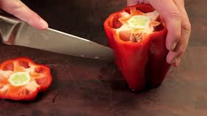 How to cut up bell peppers without having to remove seeds or membrane | reddit. Fastest Way To Cut A Bell Pepper 5 Steps With Pictures Instructables