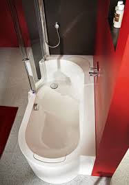 For those who look for convenience, starkness and something totally. Twinline Showers Modern Tub Shower For Small Space From Artweger Modern Home Decor