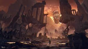 Game Cover Artwork Fantasy Art Ruins Hd Wallpaper Wallpaper Flare