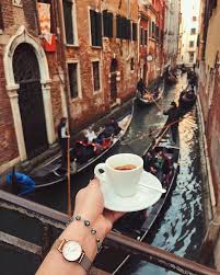 Oz Okc Vienna On Instagram Tutto Bene Here Enjoying My Espresso Watching Some Venetian Style Traffic Jam Venice Venezia Venetian Vienna Venezia