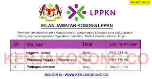 More images for lppkn jawatan kosong 2017 » Jawatan Kosong Lppkn Lembaga Penduduk Dan Pembangunan Keluarga Negara 2021