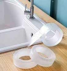 Maybe you would like to learn more about one of these? Kitchen Sink Waterproof Stickers Pool Self Adhesive Mildew Moisture Proof Seam Strip Bathroom Countertop Water Strip