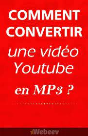 Comment Convertir Une Video Youtube En Musique Mp3 Convertisseur Youtube Telecharger Mp3 Musique Words Youtube Video