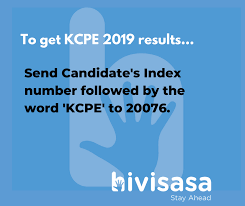 To check kcpe results in 2021 online. How To Get Your 2019 Kcpe Results