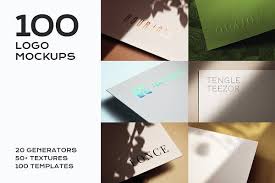Mockup Templates Creative Market Mockups 100 Logo Branding Mockup