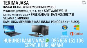 Ketika orang awam menginstal windows mereka berpikir apa software yang wajib diinstal setelah instal ulang windows beda dengan orang yang sudah sering instal ulang. Jasa Instal Servis Scan Laptop Dan Komputer Bondowoso Home Facebook