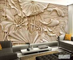 Best 3d Wallpaper For Living Room Walls 3d Mural Designs New Options And Ideas To Decorate Your Interior With 3d Wall Plaster Wall Art Drywall Art Plaster Art