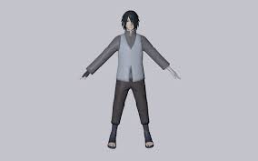 Sasuke uchiha (うちはサスケ, uchiha sasuke) is one of the last surviving members of konohagakure's uchiha clan. Sasuke Uchiha 3d Modell Naruto Boruto 3d Modell Turbosquid 1708418