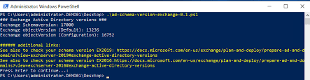 Checking Exchange Schema Version With Powershell - It Koehler Blog