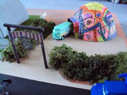 Included in this set are lightning mcqueen, sheriff and mater; Radiator Springs Play Model Fillmores Radiator Springs Disney Cars Cars Movie